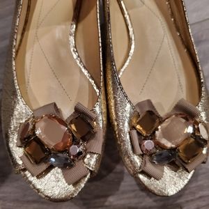 NEW Kate Spade Jewel Rhinestone Crystal flats 6.5